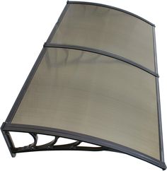 an image of a curved metal structure on white background