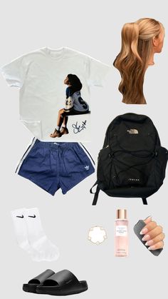 Outfit Collages, School Fit, Teen Outfits, Outfit Collage, Casual Preppy Outfits, Cute Lazy Outfits, Outfit Inspo Casual, Summer 2025, Cute Outfits For School