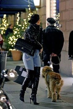 Heels Boots Outfit, Thigh High Boots Outfit, Looks Street Style, Looks Black, Fashion Mode, Heel Boots, Looks Style