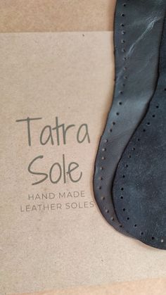 "TATRA SOLES - HAND MADE Every size Leather anti-slip sole for slippers and socks. You can sew them on or stick them to your favorite SOCKS or knitted or crochet SLIPPERS ... If you love knitted slippers & socks like I do, you will surely appreciate their usefulness 🙂 In hand-knitted slippers or socks it is warm and pleasant, they also look beautiful, even if they are ordinary 😉 But you can slip in them! AND HERE, THE TATRA SOLES ANTI-SLIP COMES TO HELP ... You have two sides of the leather sole at your disposal ... One is smooth and shiny, and the other is \"suede\". They both prevent slipping, but one moderately and the other absolutely 🙂 So it's up to you, to choose which one will make contact with the floor and which with your feet... If you knit your slippers from wool or cotton, y Slippers Socks, Crochet Socks, Knitted Slippers, Knitting And Crochet, Baby Slippers, Crochet Slippers, Slipper Socks, Knit Or Crochet, Hand Knitting