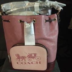 Coach Tote, Brand New With Tags Patchwork Tote Bags, Leather Duffel Bag, Leather Duffel, Coach Tote Bags, Tote Organization, Leather Tote Purse, Coach Tote, Zip Tote, Large Handbags