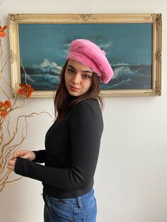 👉 Handmade plush pink beret hat with a satin lining. 👈 BONUS: Free Shipping Options GIFT: Hairband/Alice band Firstly, we love hats. Especially we love FAVBRELLAs even more. We named our theme series, "FAV Plush Cuddle". It's not just for plush addicts because everyone will love it! Once you've stroked it I promise you will feel great! Your HAT, Your FASHION, Your PASSION. If you're not familiar with it you're in for a treat as the 'plush fabric' is a buttery soft, fluffy fabric with a short p Pink Beret, Fluffy Fabric, Alice Band, Handmade Plush, Love Hat, Quality Hats, Beret Hat, Plush Fabric, Self Design