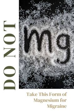 There's no guarantee magnesium will reduce attacks, unless you are deficient. But it's certainly worth a try. Here are THE BEST magnesium forms you can take. And the only one I use @migrainesavvy Magnesium Threonate, Types Of Magnesium, Best Magnesium, Magnesium Malate