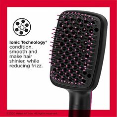 Wattage of this appliance may vary depending on the location of use Smooth results with less frizz in half the time - Power of a dryer precision of a styler. IONIC Technology: Negative ions saturate the airflow. This helps condition, smooth and make hair shinier, while reducing frizz and static Flexible tangle free bristles help dry, smooth and style your hair 1100 watt of drying power. Unlike like conventional hair dryers, this styler you can use to dry and style your hair quickly 2 Heat/speed settings for styling flexibility with cool option. Unit is for 120V (Not for use in 240V outlets) Hair Dryer Styler, Thick Natural Hair, Revlon Color, Paddle Brush, Make Hair, Hair Dryers, 4c Hair, Hair Styler, Salon Style