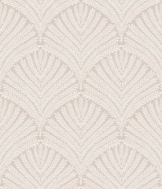 a white wallpaper pattern with leaves on it