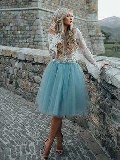 Boho Homecoming Dresses, Kemeja Denim, Prom Dress Short Lace, Tule Rok, Gonna In Tulle, Homecoming Dress Short, Long Sleeve Homecoming Dresses, Cute Homecoming Dresses, Cheap Homecoming Dresses