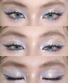 Festival Make Up, Makeup Tip, Cute Eye Makeup, Makijaż Smokey Eye, Asian Eye Makeup, Eye Makeup Art, Makeup Pictures