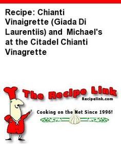 the recipe link is in red and white with an image of a cartoon character on it