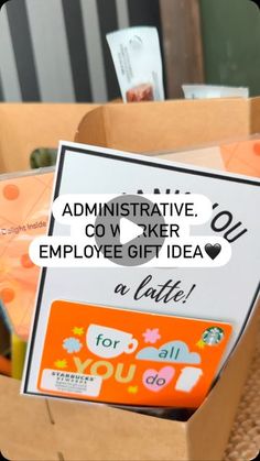 an open cardboard box with some stickers on it and the words,'i am conservative cow - like employee gift idea for you '