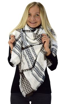 Features: New Plaid Blanket Scarves by Peach Couture (A registered trademark) Extremely soft and warm oversized plaid blanket scarf wrap shawl poncho. Wrap the shawl freely around any outfit and it will keep you warm all day long. The oversized poncho wrap shawl design is the new trending fashion statement of the fall and winter season. Oversized enough to be worn as a shawl or used as a picnic blanket during fall activities. These scarves come in two different sizes, blanket scarf: 59" x 59" an Shawl Design, Scarf Blanket, Tartan Plaid Scarf, Blanket Scarves, Poncho Wrap, Blanket Shawl, Poncho Shawl, Tartan Scarf, Plaid Blanket Scarf