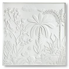 Garden Panel full view Painting Movement, Stone Mural, Plaster Relief, Wall Relief, Bunny Williams Home, Bunny Williams, Plaster Wall Art, Clay Wall Art, Plaster Art