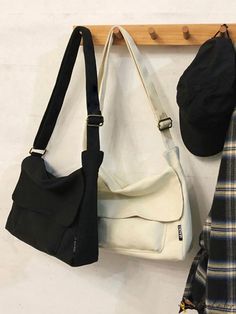 BirdinBag - Minimalist Canvas Messenger Bag: Stylish & Functional Tote for Women, Ideal for Students School Side Bags, Cross Body Bag For School, Stylish Bags Fashion, Bags Crossbody Casual, Messenger School Bag, Casual Shoulder Bag, Messenger Bag School, Messenger Bags For School, School Shoulder Bag