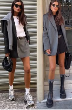 Loafers Outfit Ideas, Loafers Outfits, Loafers Gucci, New York Outfits, Loafers Outfit, Dark Academia Fashion, Academia Fashion, Chunky Loafers, Beauty Inspo