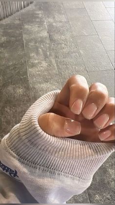 Brown French Nails, Clip In Hair Extensions Styles, 22 Inch Hair, Nurse Nails, 22 Inch Hair Extensions, Old Money Nails, Money Nails