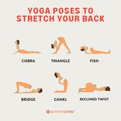 yoga poses to stretch your back