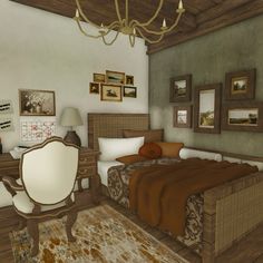 Cottagecore Room Bloxburg, Bloxburg House Ideas Spanish Villa, Bloxburg Home Office Ideas, Cottage Core Bloxburg Bedroom, Bloxburg Mediterranean Bedroom, Cottage Interior Bloxburg, Medieval Bloxburg House, Vintage Bloxburg House Ideas Layout, Cottage Bedroom Bloxburg