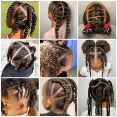 Little Black Girls Curly Hairstyles, Braids For Biracial Kids, Mixed Girl Hair Styles Kids, Picture Day Hairstyles Curly Hair Kids, Little Mixed Girl Hairstyles Easy Braids, Mixed Hair Braids, Curly Girl Hairstyles Kids, Easy Hairstyles For Curly Hair Kids