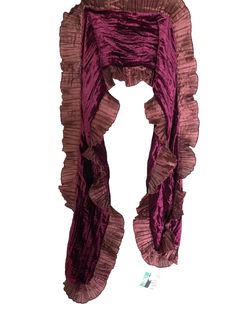 Add a touch of glamour to your outfit with this stunning solid rmaroon red wrap scarf. Made from luxurious crushed velvet and poly materials, this scarf boasts a beautiful ruffled edge and pleated design, perfect for a bohemian-themed fashion statement. Measuring 8x68 inches, this rectangle scarf can also function as a neck warmer, making it perfect for the fall and winter seasons. The brand is Wrap and it is made in the USA. The scarf features DNA characters and comes in a beautiful red color, Copy Cats, Velvet Scarf, Flower Scarf, Color Making, Velvet Flowers, Wrap Scarf, Scarf Tying, Crushed Velvet, Neck Warmer