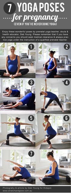 a woman doing yoga poses for the camera