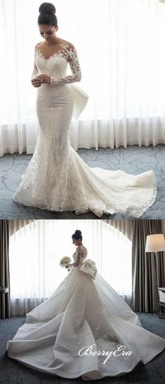 a woman in a wedding dress is looking at her cell phone and the other side shows off