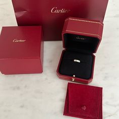 Near Perfect Condition; Worn Twice After Purchase At The Flagship Store In Paris. Questions? Leave A Comment Below! Jewelry Cartier, Cartier Jewelry, Cartier Love, Flagship Store, Womens Jewelry Rings, Band Ring, Cartier, Band Rings, 50 %