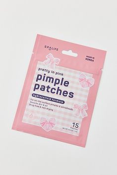 Hydrocolloid Pimple Patches. Non-drying and gentle enough to sleep in, hydrocolloid pimple patches create a protective shield to help minimize the look of spots. Features Pimple patch set Hydrocolloid formula helps visibly absorb impurities Content + Care Imported Size 15 Count | Hydrocolloid Pimple Patches in Rose at Urban Outfitters Pink Christmas Gifts, Pimple Patches, Pimple Patch, Spa Life, How To Get Rid Of Pimples, Cute Outfits With Jeans, Pretty Birthday Cakes, Christmas Hanukkah, Birthday Board