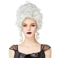 Category:Synthetic Wig; Gender:Women's; Wig Type:Cosplay Wig; Occasion:Daily Wear,Party / Evening,Vacation,Birthday,Cosplay Costumes; Age Group:Adults; Cosplay Works:Medieval; Color Shade:Silver; Hair Material:Synthetic Hair; Cap Construction:Machine Made; Texture:Curly; Length:Short; Features:Party,Fluffy,Comfy,Fashion,Easy to Carry; Heat Resistant:Yes; Listing Date:08/29/2023; Cap Circumference:; Front to Back:; Nape of Neck:; Side to Side Across Forehead:; Side to Side Over Top:; Temple to Te Wig Curls, Marie Antoinette Wig, Petite Blonde, Head Ornaments, The Golden Girls, Cosplay Hair, Halloween Wigs, Cosplay Accessories, Accessories Silver