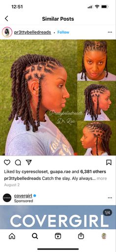 Wrapped Locs, Barrel Twist Short Loc Styles Women, Side Part Loc Retwist, Feed In Braids Over Locs, Short Loc Barrel Twist, Barrel Twist Updo Locs Women, Two Strand Loc Styles For Women, Barrel Twist Locs Women Short Hair, Loc Updo Styles Short