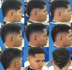 Bleached Hair Care, African Hair Cut, Hair Tattoo Designs, Barber Tips, Trending Hairstyles For Men, Types Of Fade Haircut, Barber School