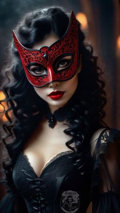 لا تراقب مايؤذي قلبك إن في بعض التخلي راحة... Red Riding Hood Wolf, Masquerade Ball Mask, German Police, Dark Beauty Photography, Rare Features, Ball Mask, Beautiful Abstract Art, Gothic Fantasy Art