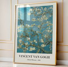 an image of a van gogh almond blossoming tree