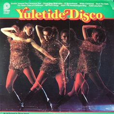 an album cover with four women in sequins