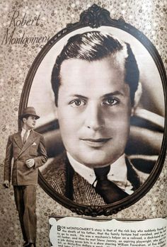 an old photo of a man in a suit and tie with a quote on it