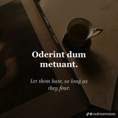 Dark Latin Phrases, Latin Sayings, Latin Tattoo, Villain Quote, Unique Words Definitions, Words That Describe Feelings, Uncommon Words