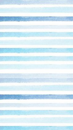 a blue and white striped wallpaper with horizontal stripes