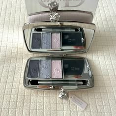 Very Exclusive, Hard To Find, Discontinued Dior Makeup Special Edition Garden Clutch / Milly Garden. (Light Pink Clutch) 3 Eye Shadows / 2 Lip Gloss New, Never Used The Box Is Open, Product Is Never Used, One Lipgloss Has A Mark Made While Lifting The Protective Lid. Cool Makeup Bags, Cool Makeup Products Cosmetics, Luxury Makeup Brands, Dior Vintage Makeup, 2000s Makeup Products, Makeup Items List, Vintage Makeup Products, Dior Makeup Bag, Discontinued Makeup