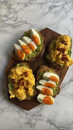 eggs and avocado on toast with bacon