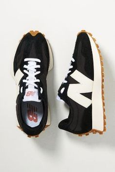 New Balance 327 Sneakers | Anthropologie New Balance 327 Outfit, Black New Balance, New Balance 327, Athletic Gear, New Balance Sneakers, Athleisure Outfits, New Balance Shoes, Fall 2023, Rubber Heels