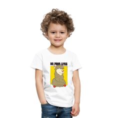 Funny Life Designs | No Problama Cute Funny Llama Alpaca Saying Quote - Toddler Premium T-Shirt Custom Team Shirts, St Patrick's Day Outfit, Unicorn Kids, Custom Made Shirts, Mothers Day T Shirts, Cheap T Shirts, Customise T Shirt, Cartoon T Shirts, Custom Tshirt Design