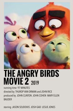 the angry birds movie 2 poster