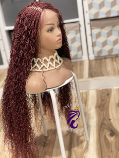 Box Braid Wig, Braided Wigs, Braided Wig, Black And Blonde, Display Picture, Brown To Blonde