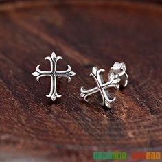 Sterling Silver 9mm Cross Stud Earrings, Cute Earrings For Girls, Christians Symbol Theme Earrings Stud, Silver Earrings, Gift It comes with a gift box. Ready for gifting Includes a pair with sterling silver butterfly backs for each piece. Metal: Solid Solid 925 Sterling Silver Metal Stamp: 925 Finish: Polished Earring Size: 9mm  Backing: Push Back *Nickel FREE* Perfect for Toddler, Baby, Babies, Kids, Children, Girls, Teens, Women Perfect for Everyday Earrings, Gifts, Birthday Presents Thank you for visiting our shop Silver Sterling Silver Cross Earrings, Silver Sterling Cross Earrings, Silver Cross Stud Earrings, Nickel-free Cross Earrings For Gift, Silver Cross-shaped Stainless Steel Earrings, Cross Earrings Studs, Christian Symbols, Pierced Jewelry, Girls Earrings