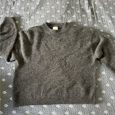 H&M Cozy Sweater, No Tags But Never Worn! Size Small S Crew, Cozy Sweater, Cozy Sweaters, Grey Sweater, Colorful Sweaters, Scoop Neck, H&m, Sweaters For Women, Tags