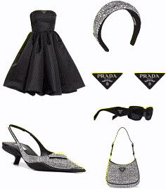 Pink Prada Outfit, Prada Outfits Women Fashion Show, Prada Dress Outfit, Luxury Brands Outfits, Prada Clothes Aesthetic, Prada Outfit Ideas, Prada Outfits Women Black