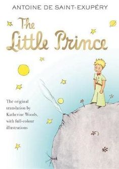 the little prince is standing on top of a rock