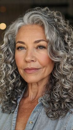 Hairstyles for Women Over 50 Over 50 Hairstyles For Women, Short Grey Haircuts, Over 50 Hairstyles, Haircut Gray Hair, 50 Hairstyles, Lasting Curls, Flattering Hairstyles, Curly Hair Hairstyles