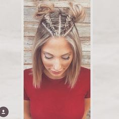 Top Braid, Braided Hair Tutorial, Pinterest Hair, Festival Hair, Braided Hairstyles Easy, Short Hair Styles Easy, Braids For Long Hair