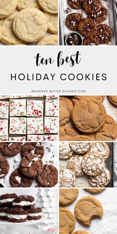 the top ten best holiday cookies