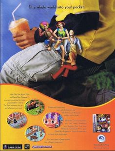 an advertisement for the nintendo wii game mario's world with people drinking and playing