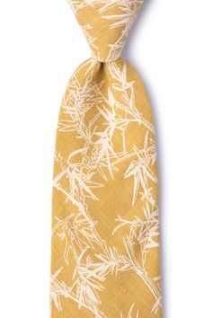 The mustard Ace tie is so fresh that we're keeping it on ice.  Don't forget to wipe it down before you add it to your weekly rotation Groomsmen Looks, Wedding Ties, Mens Neck Ties, Groom And Groomsmen, Tie Accessories, Printed Ties, Wedding Wear, On Your Wedding Day, Ties Mens